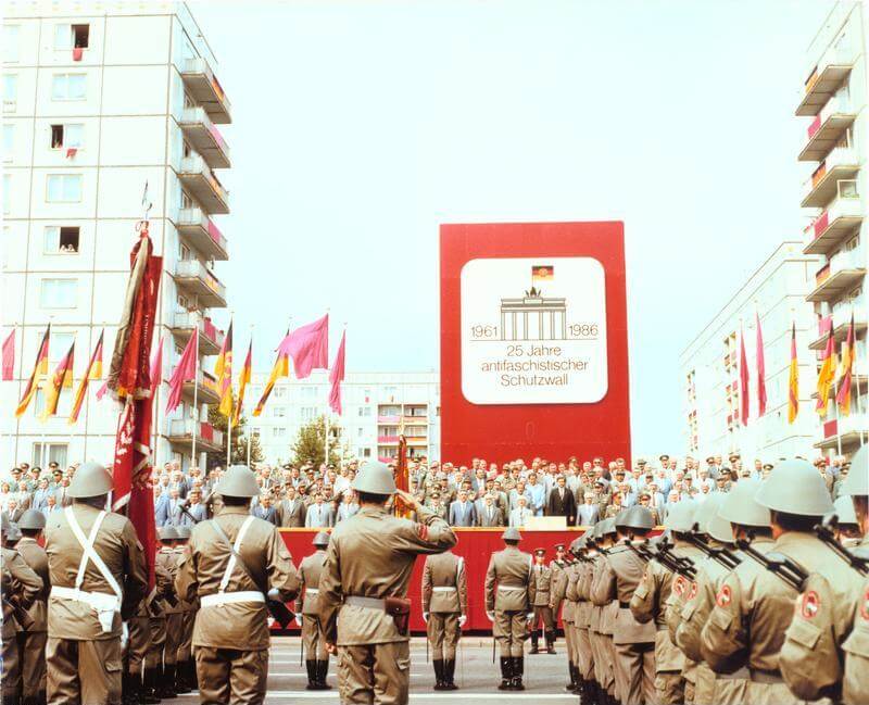 Berlin wall celebration