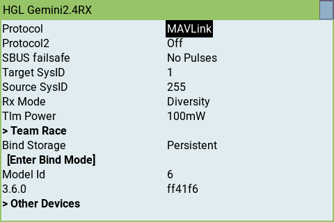ExpressLRS LUA script in RX