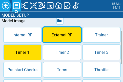 EdgeTX External RF